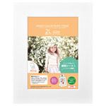 インサートカラーペーパースタンド 2Lサイズ ホワイト