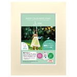 インサートカラーペーパースタンド Lサイズ クリーム