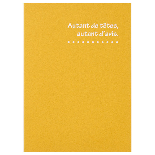 写真台紙 ランス ドゥ Lサイズ 2面（タテ・タテ） オレンジ