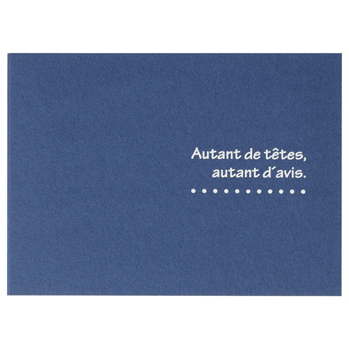 写真台紙 ランス ドゥ Lサイズ 2面（ヨコ・ヨコ） ネイビー