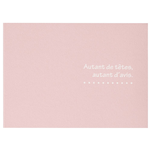 写真台紙 ランス ドゥ Lサイズ 2面（ヨコ・ヨコ） ピンク