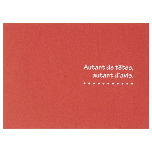 写真台紙 ランス ドゥ Lサイズ 2面（ヨコ・ヨコ） レッド