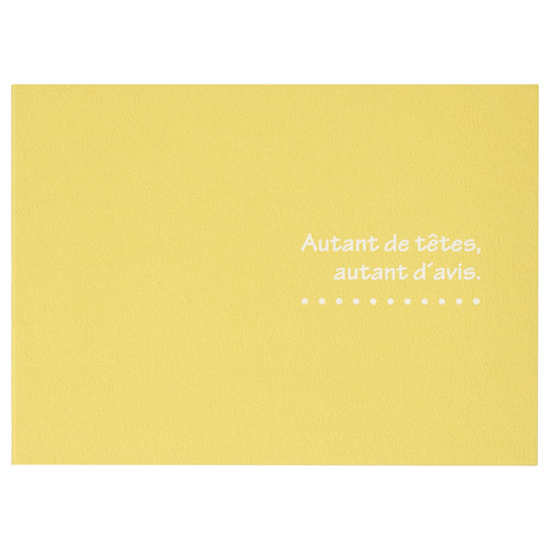 写真台紙 ランス ドゥ Lサイズ 2面（ヨコ・ヨコ） イエロー