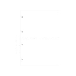 A4白紙2面4穴