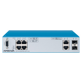 ApresiaLightFM104GT-PoE 【5年間先出しセンドバック付】PoE対応レイヤー2スイッチングHUB (4port)