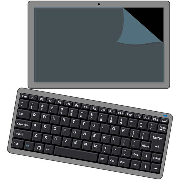 抗菌フィルム 反射低減 10.1インチ 219mm×137mm 全面吸着式 10枚セット