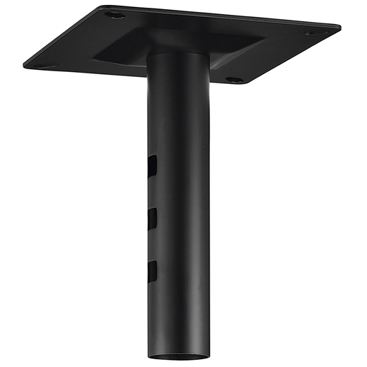 シングルタイプ天吊金具用 スラブ取付金具/ブラック