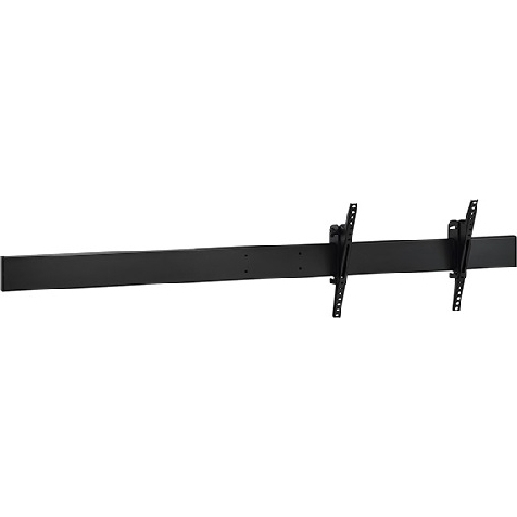 マルチ金具(ヨコ向きヨコ2連) 40～55V型/ブラック