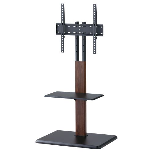 テレビスタンド/自立/ダークブラウン木目調 KFシリーズ ～65V型対応