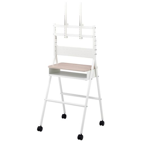 業務用ディスプレイスタンド PU-250シリーズ ～50V型まで対応/ホワイト