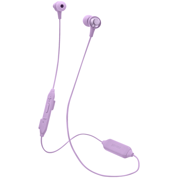 カナル型Bluetoothヘッドホン（イヤホン） パープル