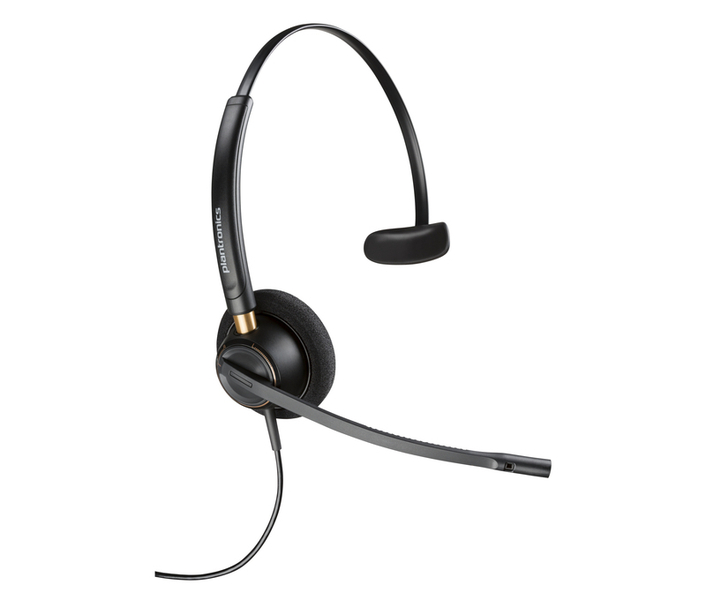 Poly EncorePro 510 Quick Disconnect 片耳 有線モデル ノイズキャンセリングマイク搭載