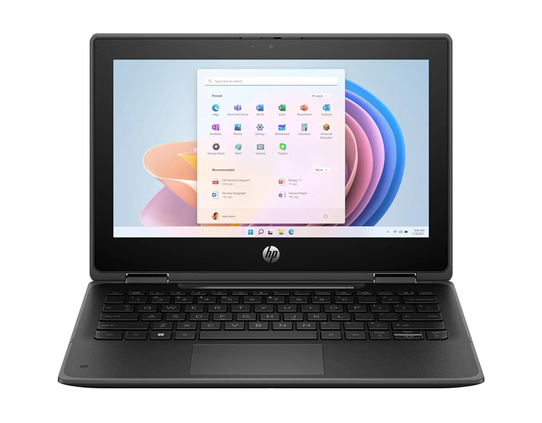 HP Pro x360 Fortis G11 Notebook PC (N100/8GB/UFS・128GB/光学ドライブなし/Win11Pro /Office無/11.6型)