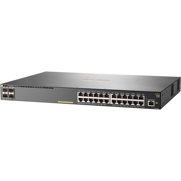 HPE Aruba Networking 2930F 24G PoE+ 4SFP Switch