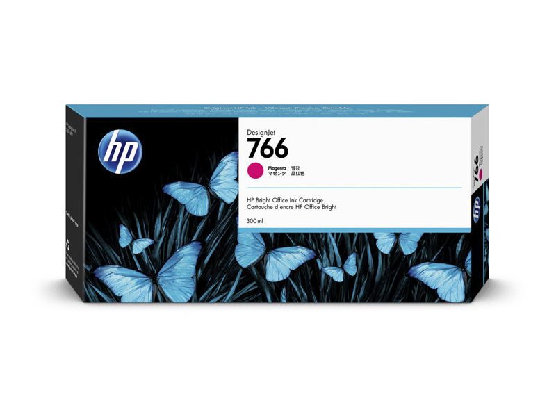 HP 766 インクカートリッジ マゼンタ 300ml
