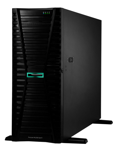 ML350 Gen11 Xeon Silver 4416+ 2.0GHz 1P20C 32GBメモリ 8SFF MR408i-o/4GB 800W電源 BCM5719-T4 1Gbx4 RPS対応モデル