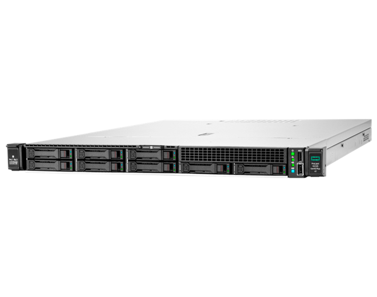 DL325 Gen10 Plus v2 EPYC 7313P 3.0GHz 1P16C 32GBメモリ ホットプラグ 8SFF MR416i-a/4GB 500W電源 I350-T4 モデル