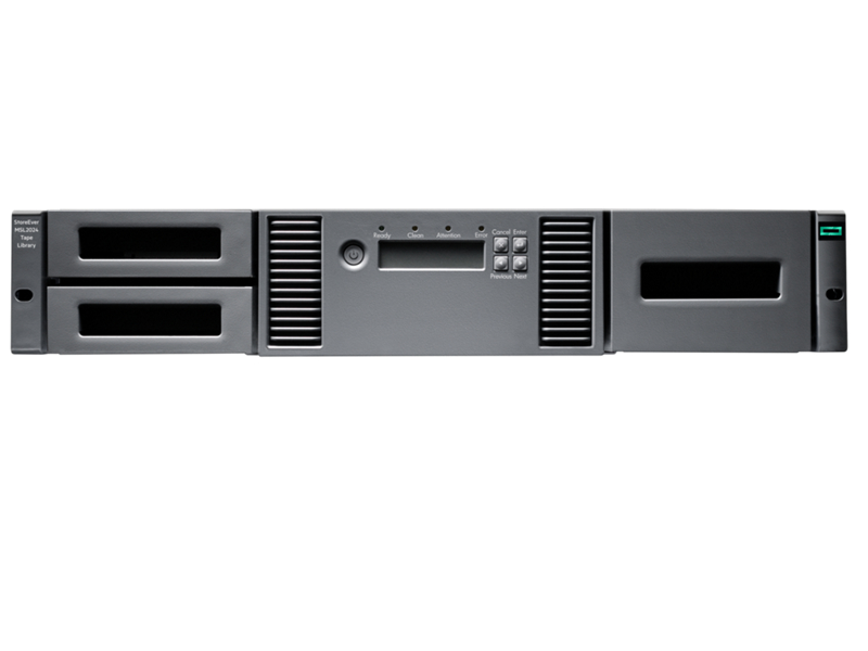 Smart Choice Storage MSL2024 テープライブラリ LTO-9 FCドライブ 15x45TB データカートリッジ モデル