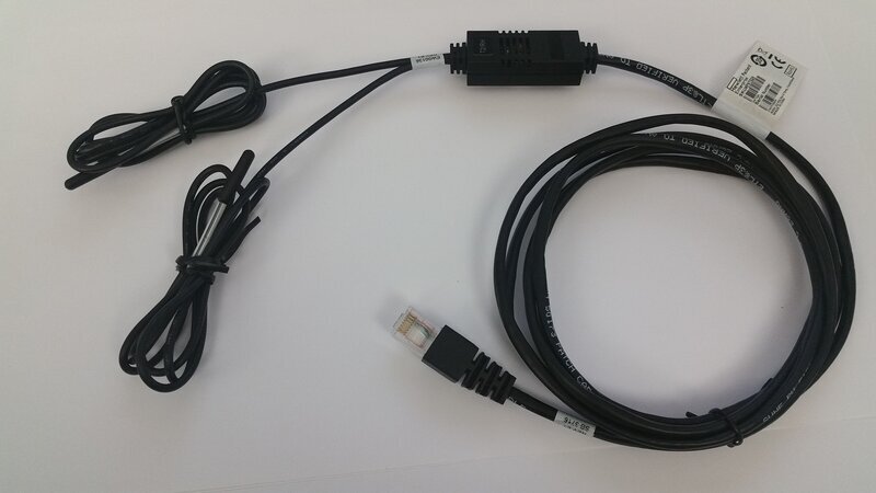 PDU G2用温度(3個)、湿度(1個)センサー