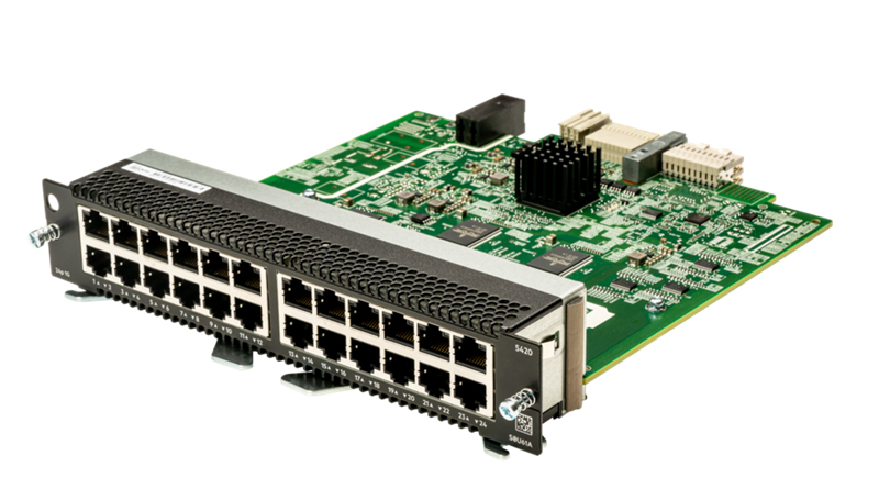 HPE Aruba Networking CX 5420 24p 10M/100M/1G Module