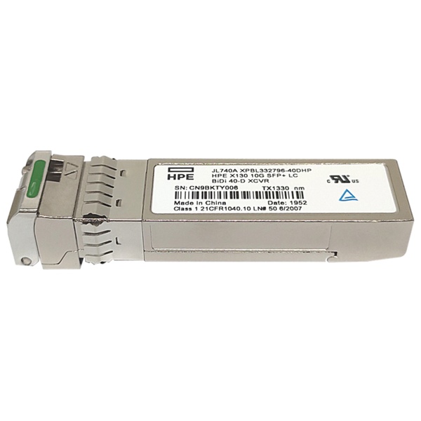 HPE Aruba Networking 50G BiDi 40km-Downstream 1314/1289 Transceiver