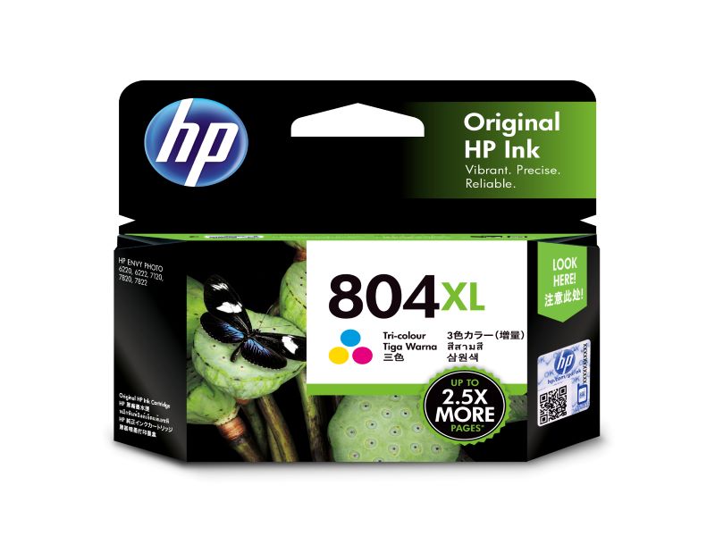 HP 804XL インクカートリッジ カラー(増量)