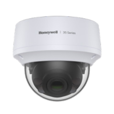 屋外対応バリフォーカルレンズ搭載ドーム型ネットワークカメラ　8MP、IR搭載、PoE、2.7-13.5mm