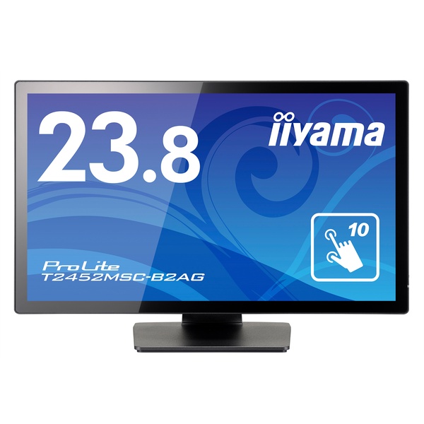 静電容量方式タッチパネルディスプレイ 23.8型/1920×1080/HDMI/DisplayPort/ブラック/スピーカーあり/IPS方式パネル/昇降/3年保証