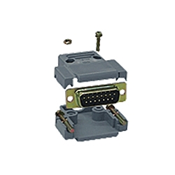 RS485用15ピンD-subケーブル側コネクタ(1個)