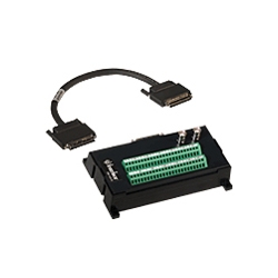 高周波対応68ピン0.8mmピッチ変換端子台セット