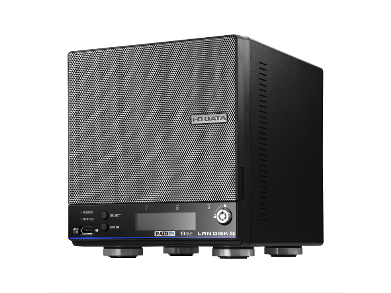 法人向け2ドライブNAS（ネットワークHDD） 5年保証バックアップ用ドライブ添付モデル 4TB