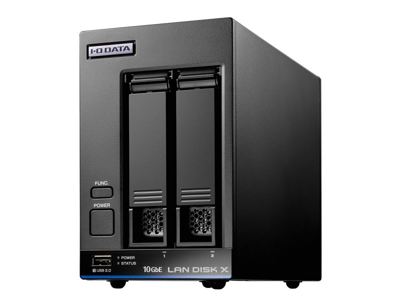 Trend Micro NAS Securityインストール済み LinuxベースOS搭載 法人向け2ドライブNAS 2TB
