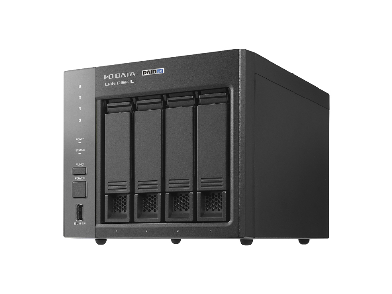 法人向け4ドライブNAS（ネットワークHDD） 16TB