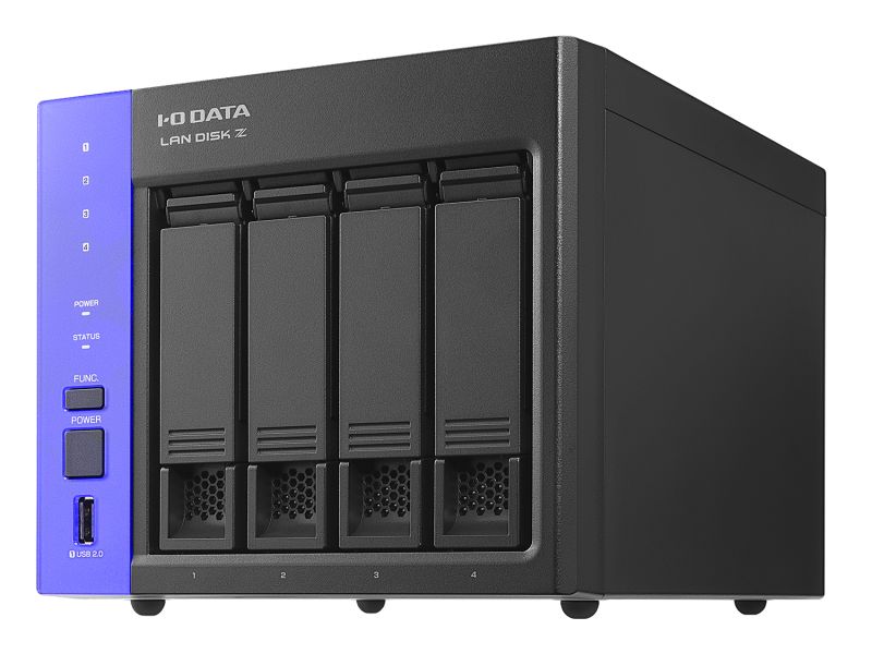 Windows Server IoT 2022 for Storage Workgroup搭載 4ドライブ法人向けNAS 8TB
