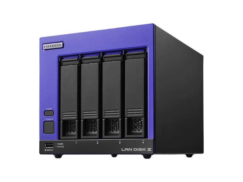 高速CPU搭載 Windows Server IoT 2025 for Storage Standard 4ドライブNAS 4TB