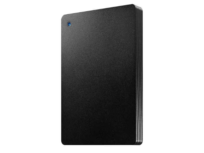 USB 5Gbps（USB3.2 Gen1）＆USB-A接続ポータブルHDD「カクうす Lite」 ブラック 1TB