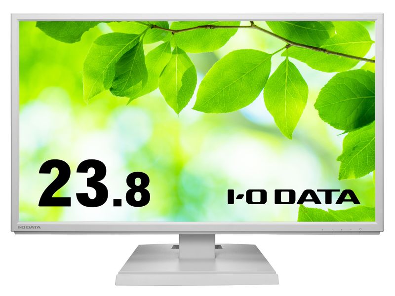 ワイド液晶ディスプレイ 23.8型/1920×1080/アナログRGB、HDMI/ホワイト/スピーカー：あり/5年保証