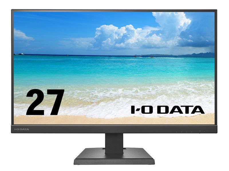ワイド液晶ディスプレイ 27型/1920×1080/HDMI、DisplayPort、USB Type-C/ブラック/スピーカー：あり/給電も可能なUSB Type-C(R)搭載/「5年保証」「無輝点保証」