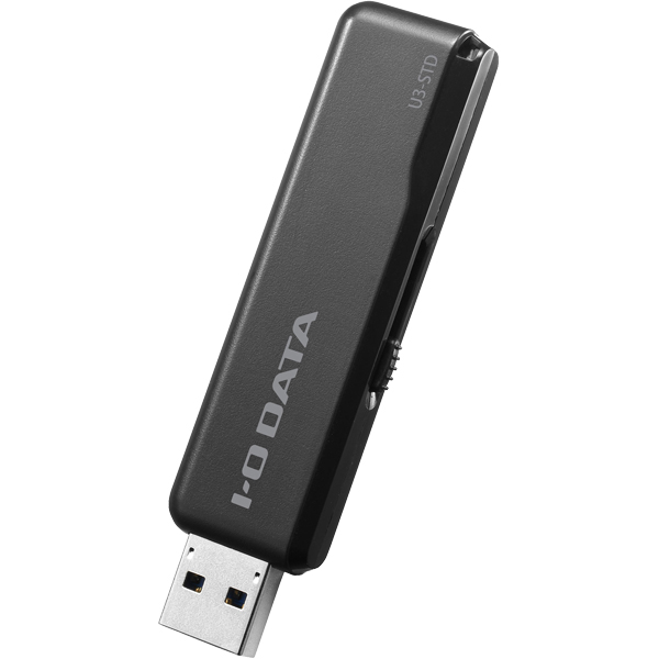 USB3.2 Gen 1（USB3.0）/USB2.0対応 スタンダードUSBメモリー ブラック 64GB