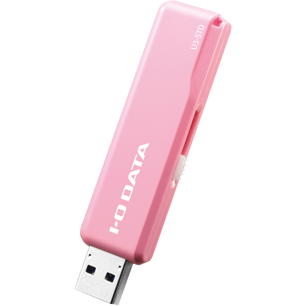 USB3.2 Gen 1（USB3.0）/USB2.0対応 スタンダードUSBメモリー ピンク 64GB
