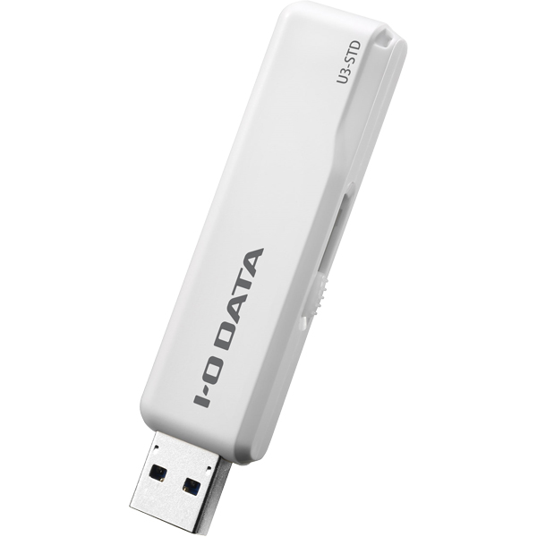 USB3.2 Gen 1（USB 3.0）/USB2.0対応 スタンダードUSBメモリー ホワイト 64GB