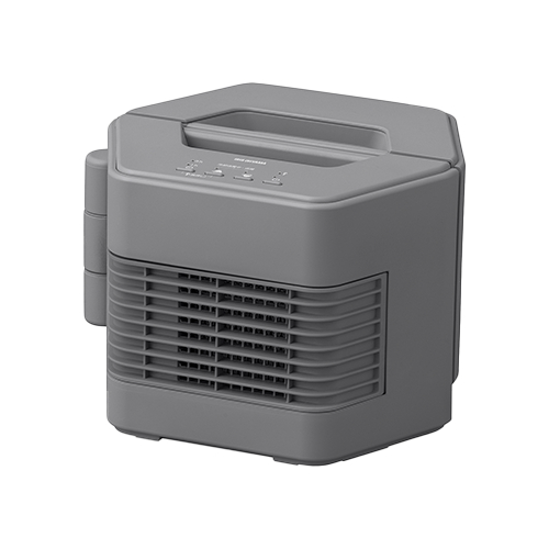 セラミックファンヒーター ツインセラ グレー