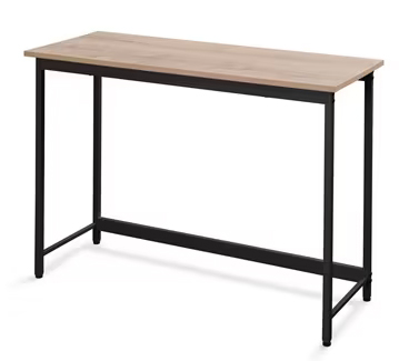 ベーシックデスク 1000×400 ライトナチュラル/ブラック