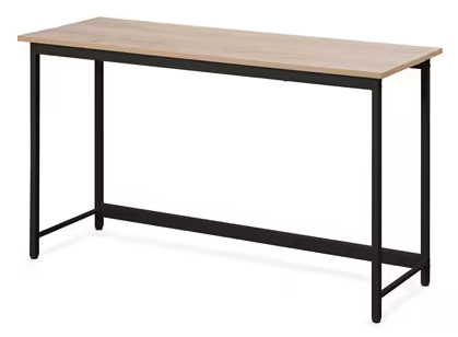 ベーシックデスク 1200×400 ライトナチュラル/ブラック