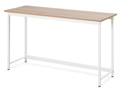 ベーシックデスク 1200×400 ライトナチュラル/ホワイト