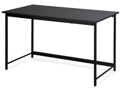 ベーシックデスク 1200×600 ブラック/ブラック