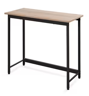 ベーシックデスク 800×400 ライトナチュラル/ブラック