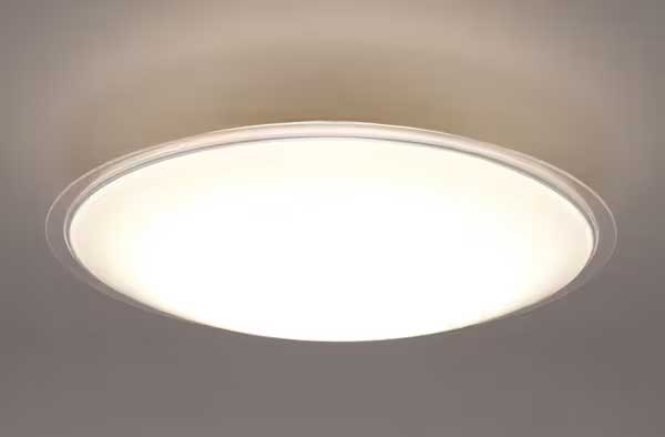 LEDシーリングライト 14畳調色 クリアフレーム