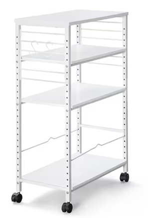 デスクサイドワゴン ホワイト