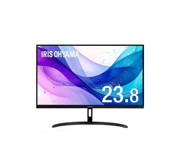 23.8型ワイド液晶ディスプレイ/1920×1080/HDMI+1、D-Sub15ピン+1/ブラック/スピーカー/ADSパネル採用
